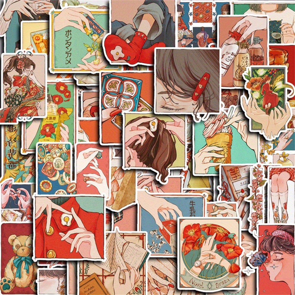 Japanese Lifestyle Japanese - 50 Adet Japon Geleneksel Vintage Tarzı
