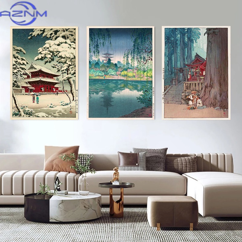 AZNM Retro Ukiyo-e Geleneksel  - Japanese Tokyo Lifestyle incelemesi ve fiyatı