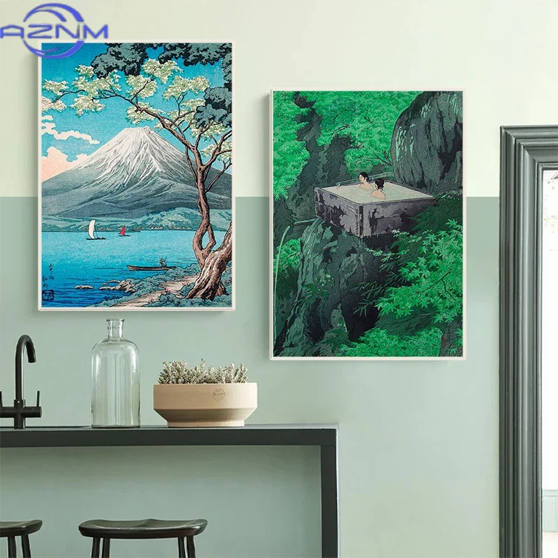 AZNM Retro Ukiyo-e Geleneksel  - Japanese Tokyo Lifestyle incelemesi ve fiyatı