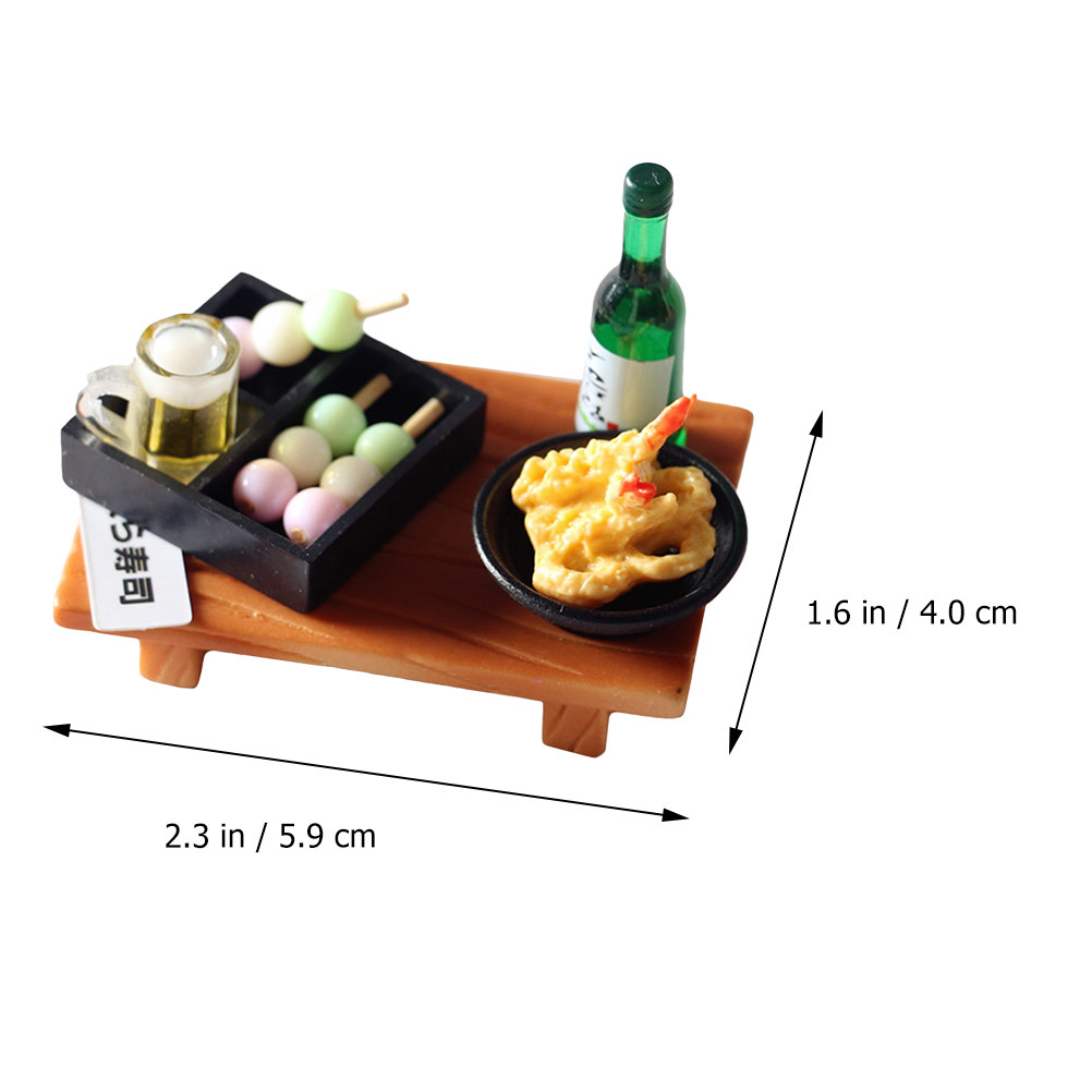 3 adet Mini Suşi Gerçekçi Deko - Japanese Lifestyle Japanese incelemesi ve fiyatı