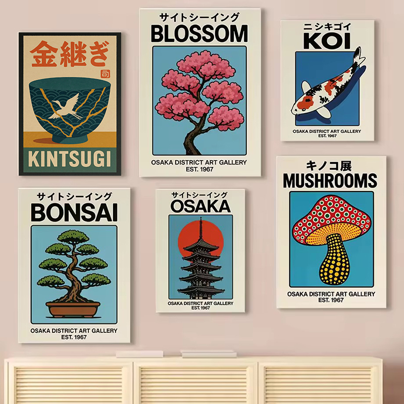 Vintage japonya seyahat sanat  - Japanese Tokyo Lifestyle incelemesi ve fiyatı
