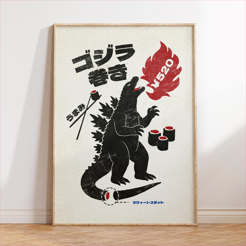 Japonya Gıda Sanat Posteri Ret - Japanese Lifestyle Food incelemesi ve fiyatı