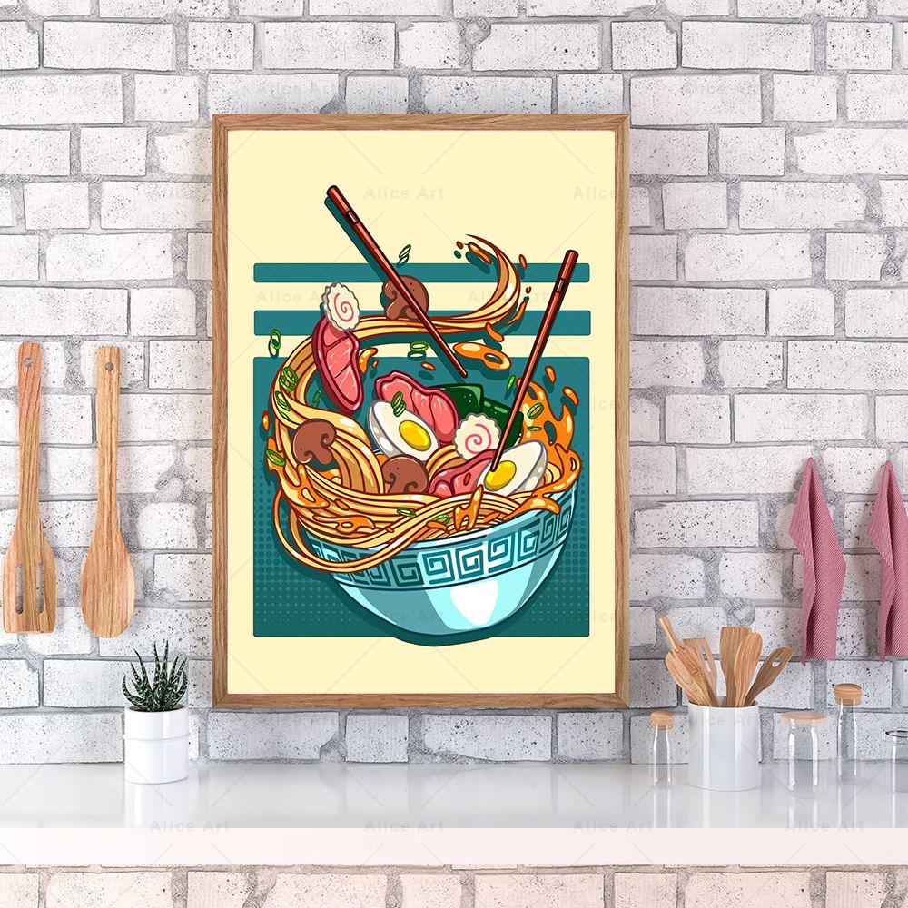 Japon tarzı Poster mutfak gıda - Japanese Lifestyle Food incelemesi ve fiyatı